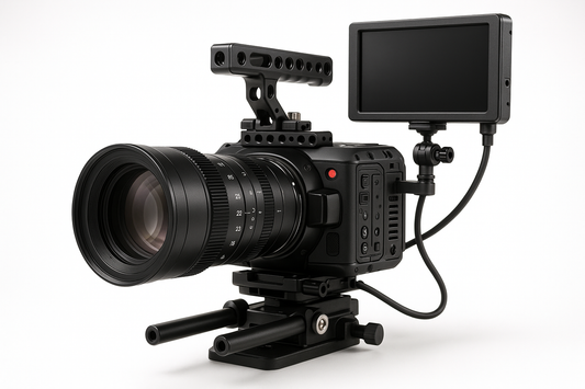 Professional Cinema Camera System - Bright Version